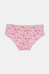 Rosaline Pure Cotton Full Coverage Pastel Daisy Brief (Pack of 3) — thumbnail 2